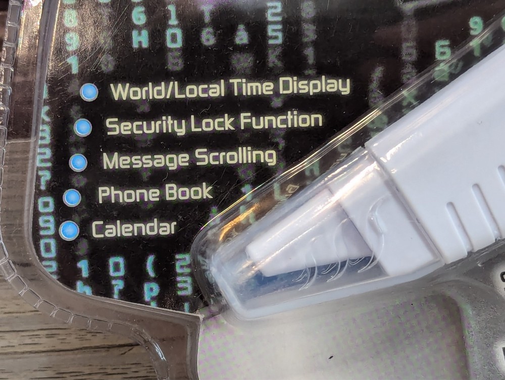 Electronic Messenger Pen PDA Text Message Clock Pen Combo 10ft Range Scholastic