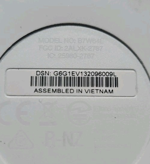 Amazon Echo Dot B7W64E 4th Generation White Alexa **NO Power Adapter*