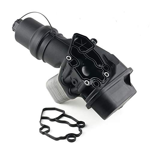 Engine Oil Cooler Oil Filter Housing Assembly Replacement for 2006-2008 Audi