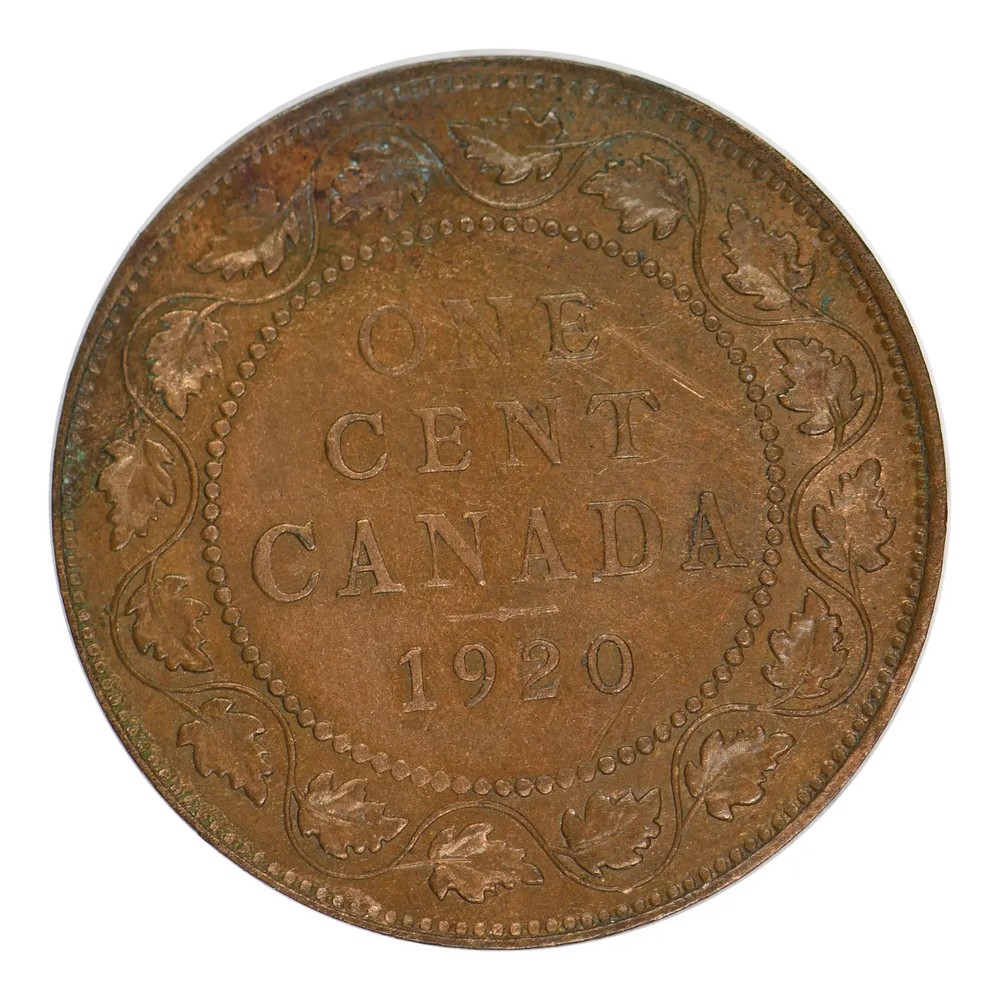 1920 Canada Bronze Large Cent Mint State Condition