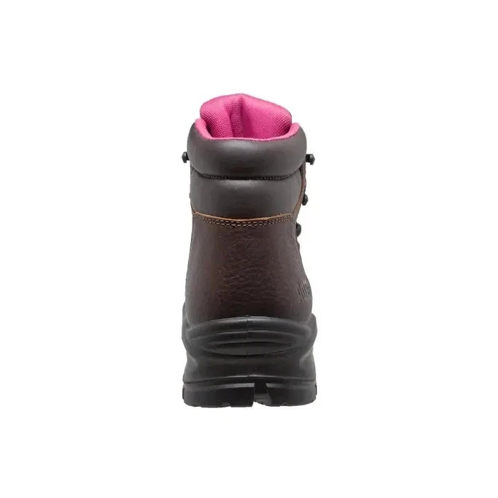 New AdTec Women's 6" Waterproof Composite Toe Leather Boot Brown
