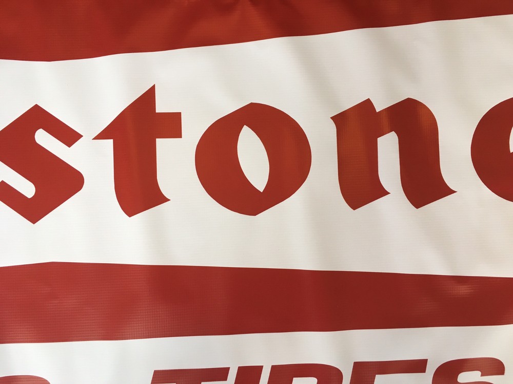 FIRESTONE Garage Banner Sign (Large 2'x5')