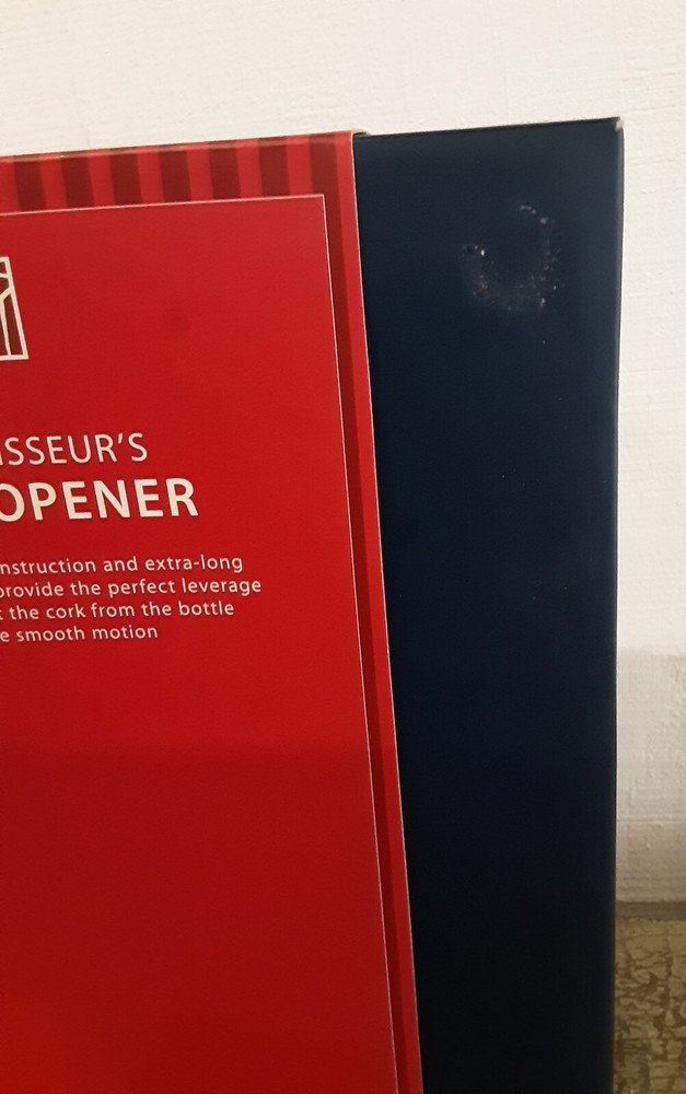 Brookstone Connoisseur's Wine Opener Set Diecast