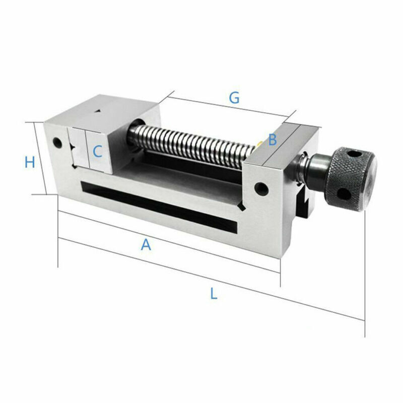 For Grinding Milling Machine QGG High Precision Manual Flat Vice Tool Maker Vise