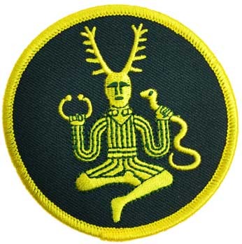 Cernunnos sew-on patch 3"