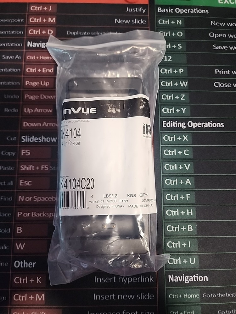 Invue IR4 USB a Charger OK4104