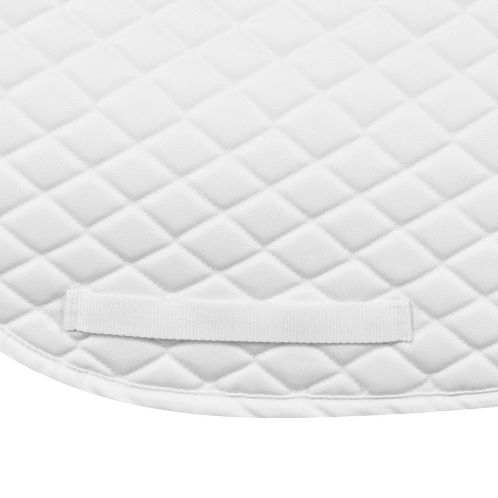 TuffRider Basic Dressage Saddle Pad-White Standard, White