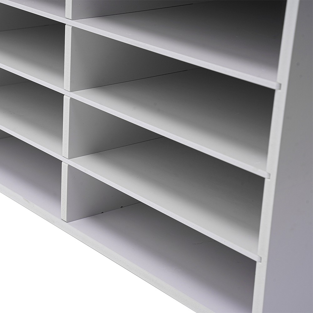 Desktop Document Literature Organizer File Sorter Mail Paper Storage Cabinet