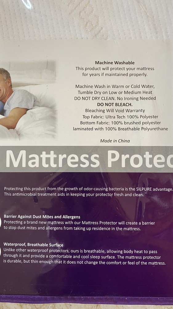 Mattress Protector - Queen - Fitted Sheet Style