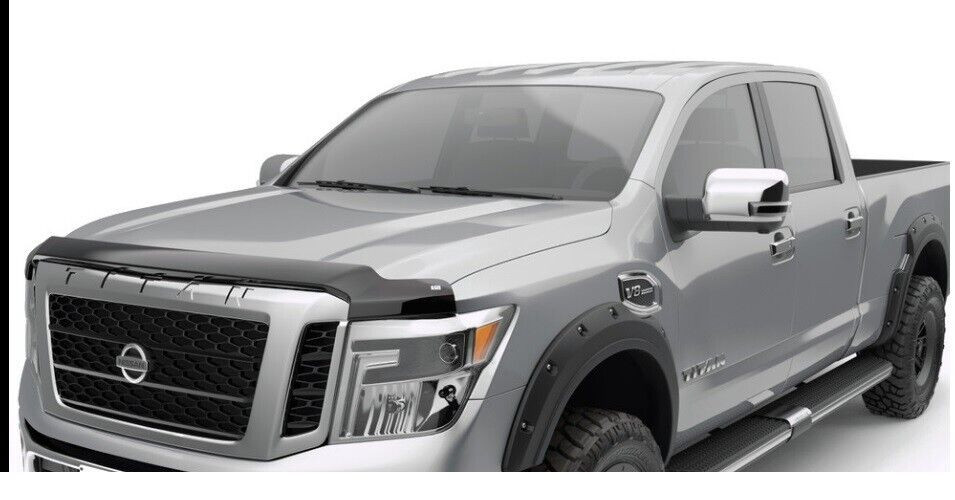 BugFlector II Hood Protector Bug Shield Deflector for 2016-2024 Nissan Titan XD