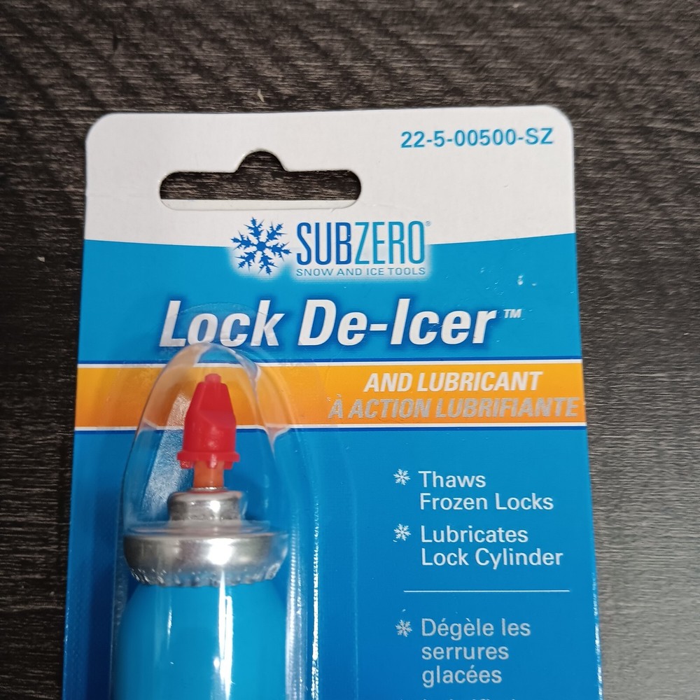 SUBZERO Lock De-Icer & Cylinder Lubricant for Padlocks, Auto Locks & More! #1