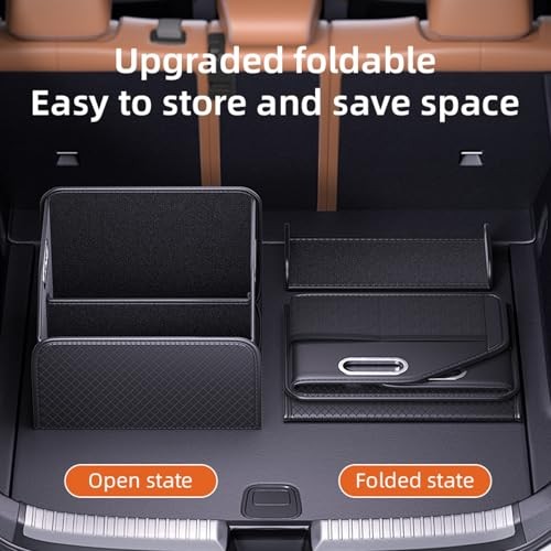 Car Trunk Organizer and Car Storage,Collapsible Multi-Compartment Car