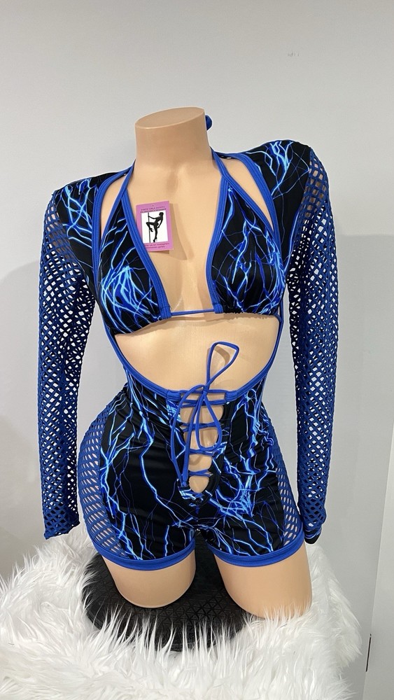 exotic dancewear outfit Size m