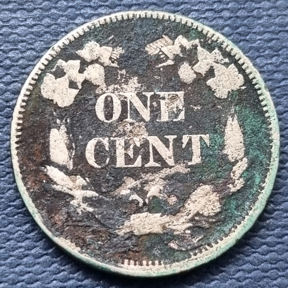 1858 Flying Eagle Cent 1c Circulated #97082