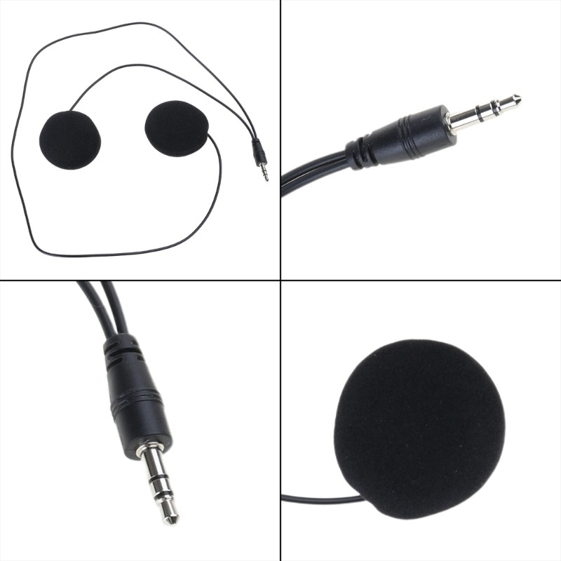 Double Speaker Full Coverage Helmets Earphones For Clear Sound Experience