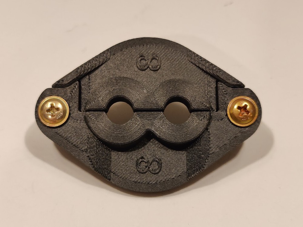 Engine Baffle Ignition Wire Seal - Two Wire - Zero Degree (Straight Thru)