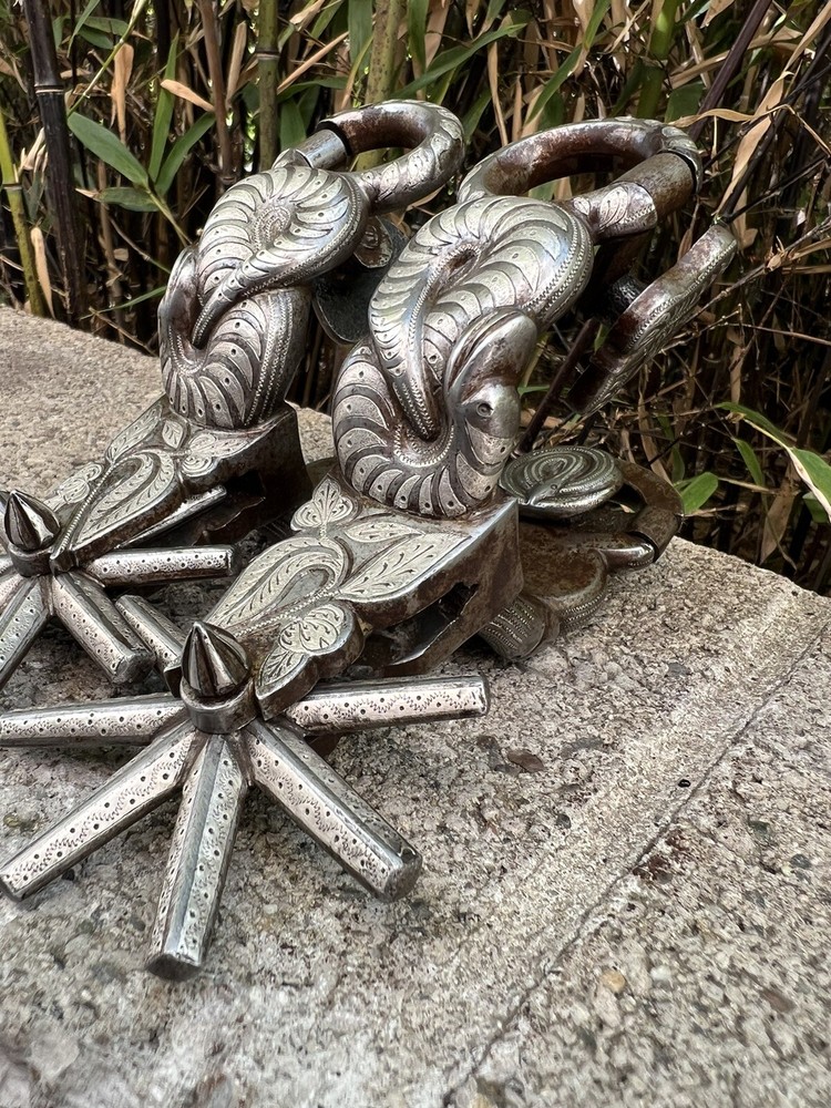 Antique Mexican Snake Spurs