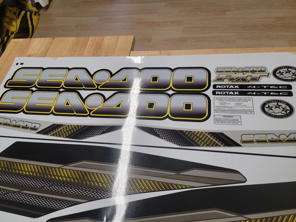 SEADOO RXT 215 2009 Graphics / Decal / Sticker Kit