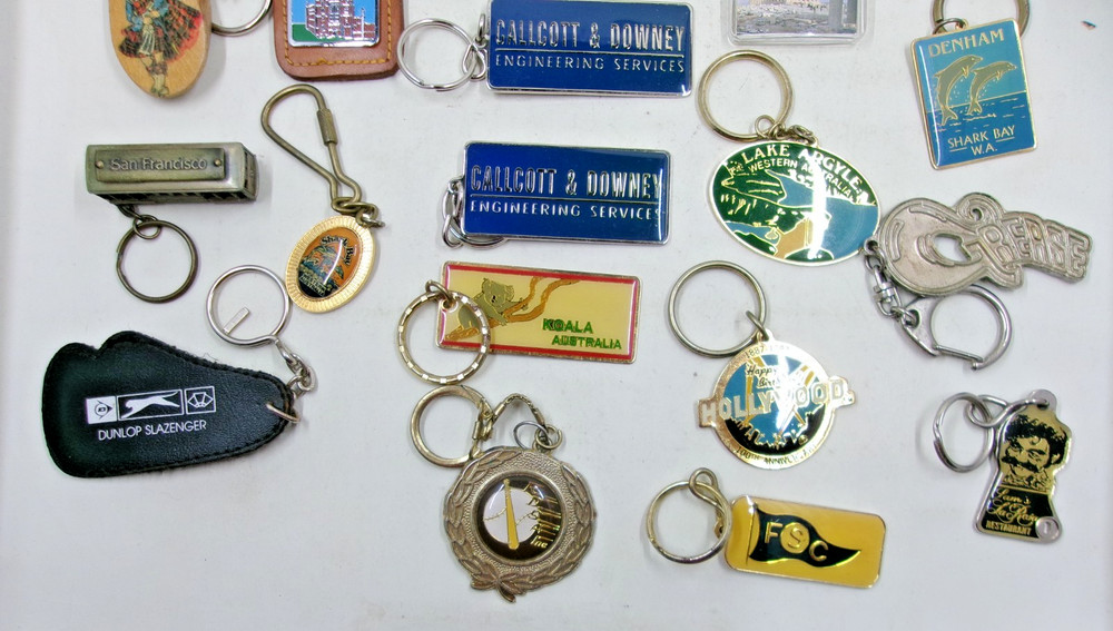 Selection of 24 Keyrings