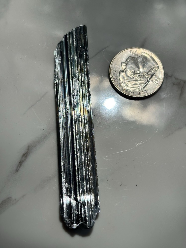 3.4" Flashy Stibnite Shard 20grams