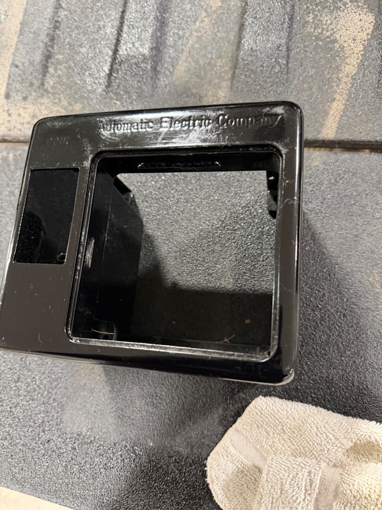 Automatic Electric 3-Coin  Pay Phone  Lower Housing
