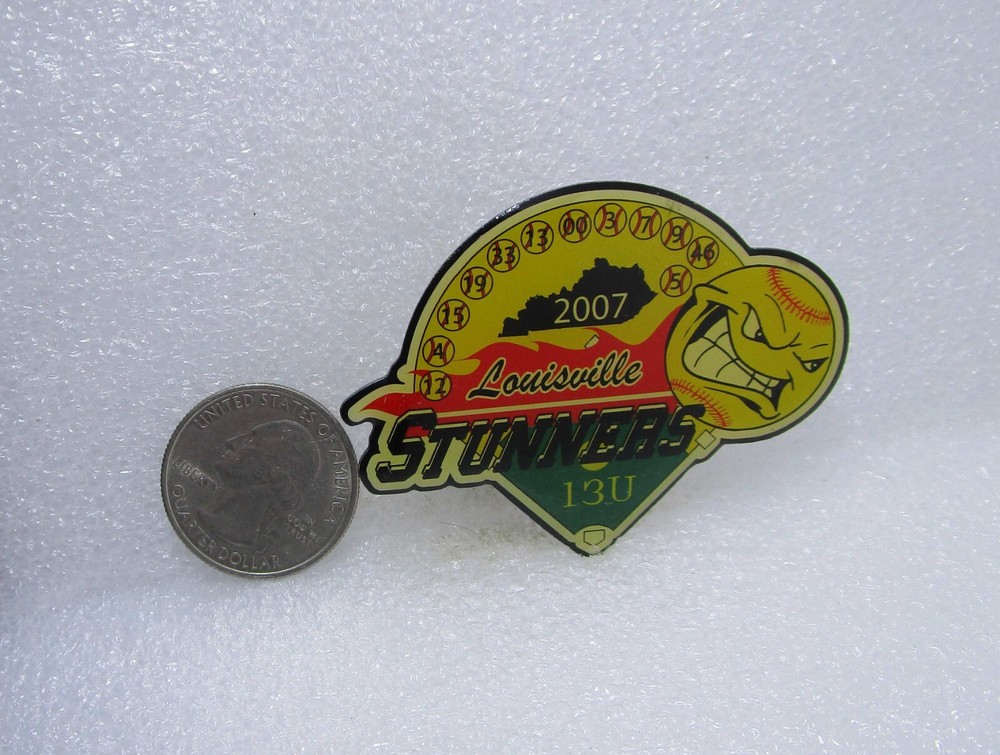 2007 Louisville Stunners Softball Pin