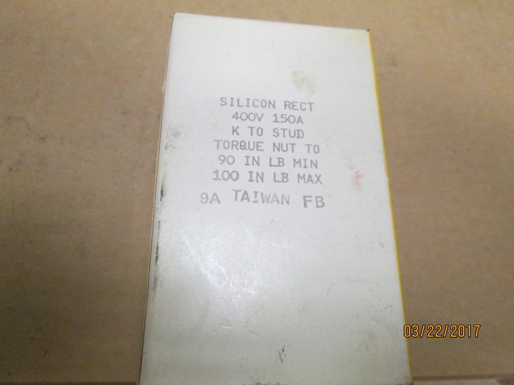 NEW, PHILIPS ECG6154, SCR, 400 V, 150A.