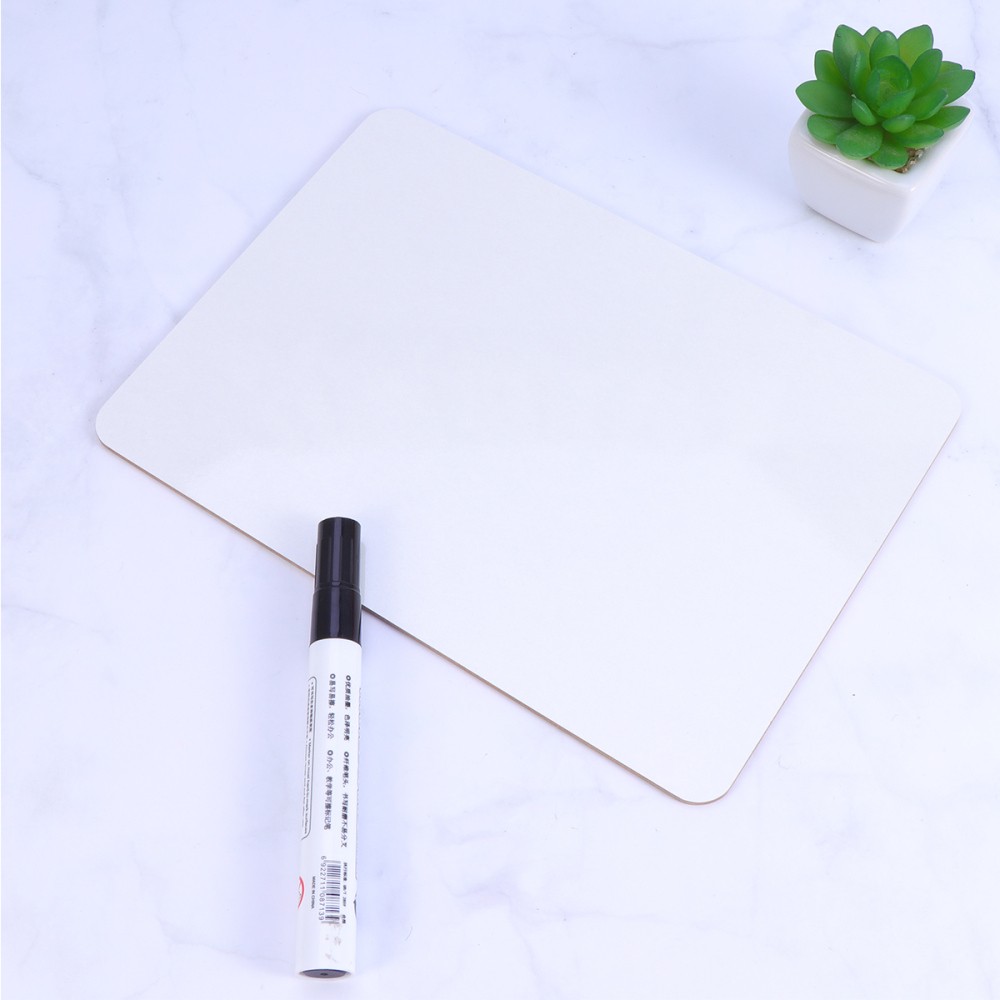 4 Pcs School Board Reusable Desktop Whiteboard Easel Planner Reminder