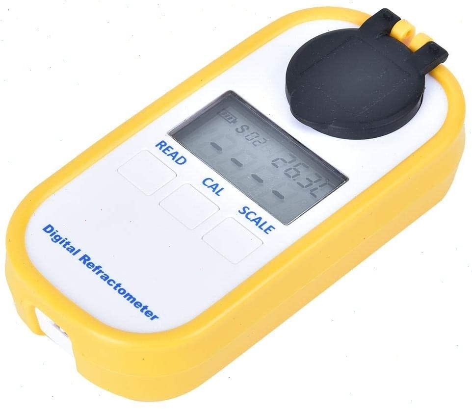 Digital Honey Sugar Content Meter Refractometer with Resolution Temperature 0.1℃