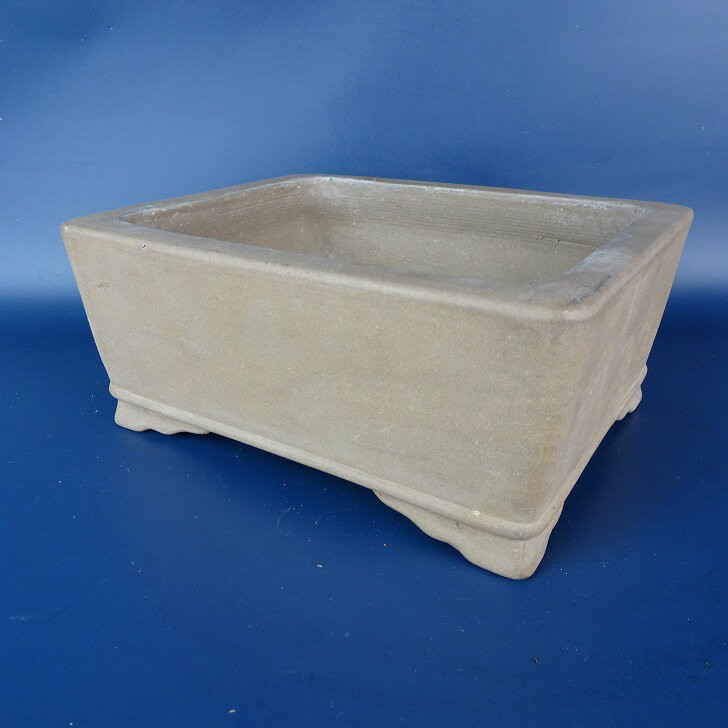 Used Bonsai Pot – Medium Rectangular Clay Pot approx. 20cm (7.87")