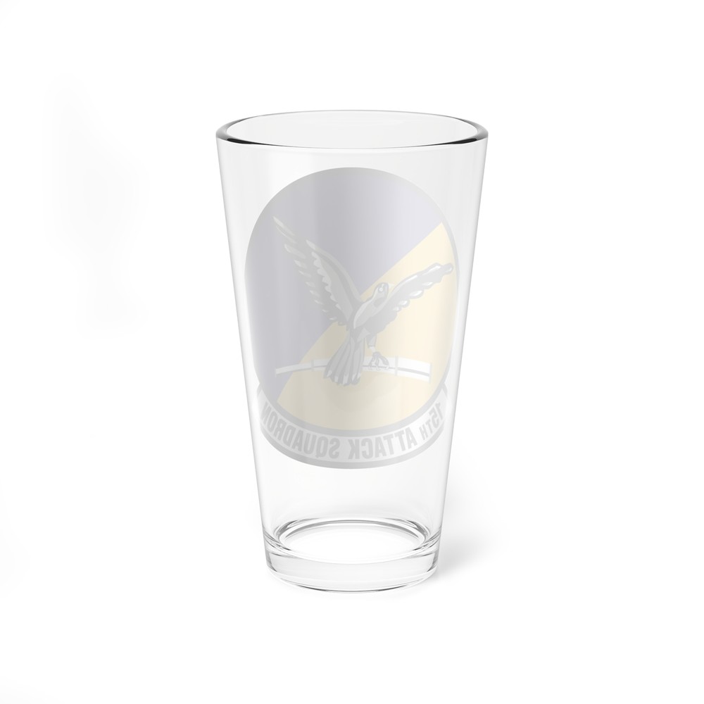 15th Attack Squadron Emblem (U.S. Air Force) Pint Glass 16oz
