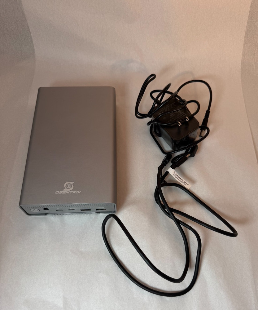 Osentrix Storage External Hard Drive Enclosure - Gray Model GX100