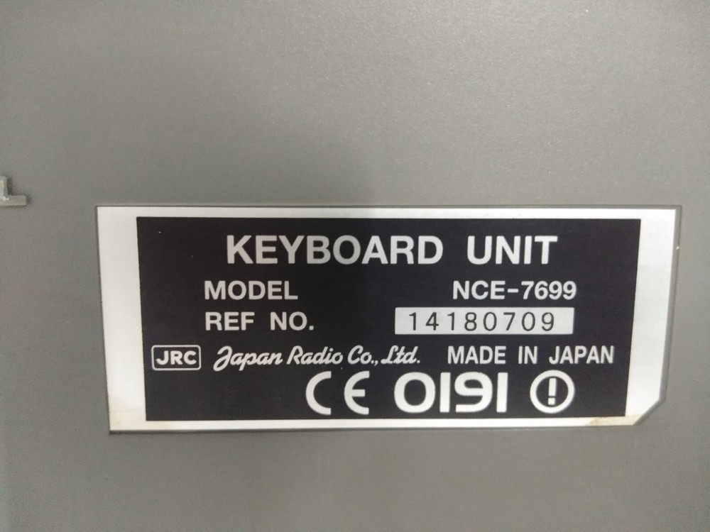 JRC NCE-7699 RADAR KEYBOARD UNIT