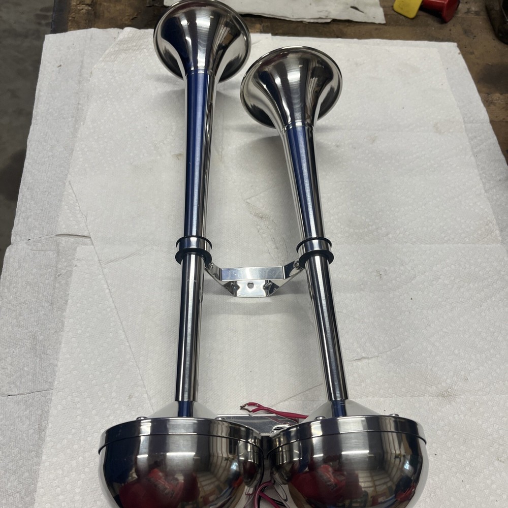 Horn Boat 12V Used Stainless