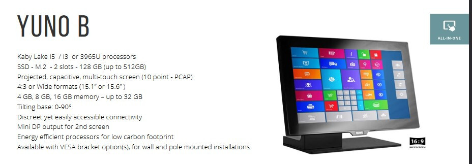 Aures Yuno B POS System