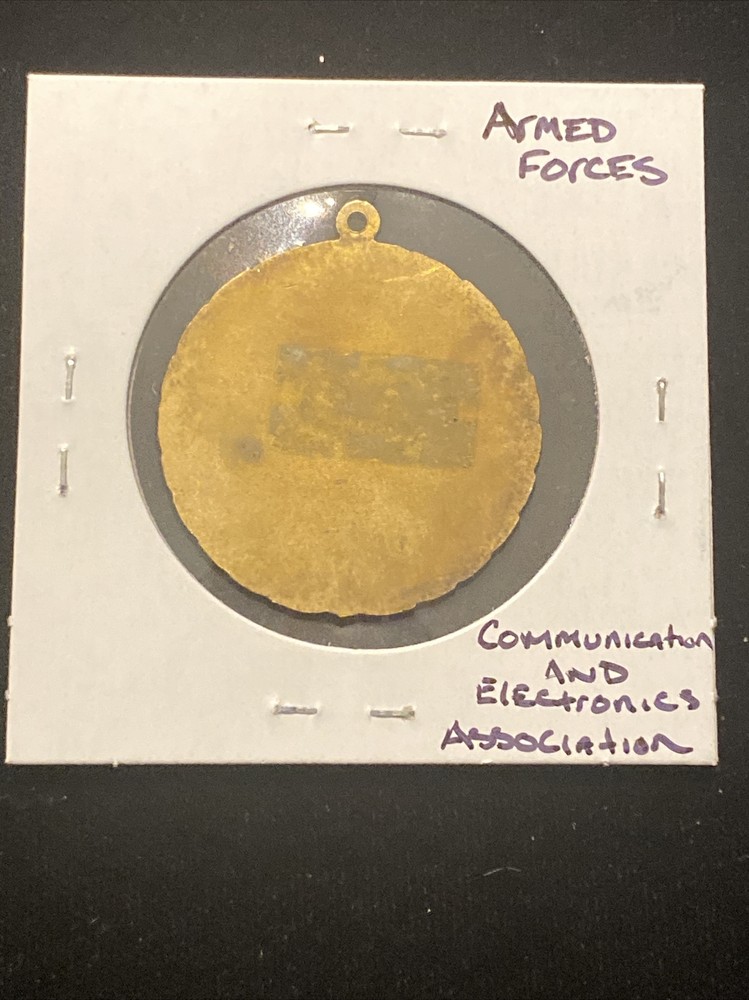 Armed Forces Communication And Electronics Medallion Token Undated