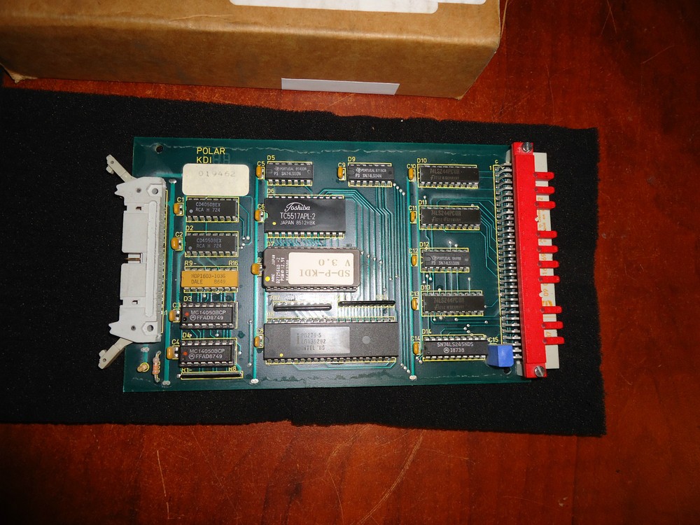 POLAR MOTH, KEYBOARD & DISPLAY INTERFACE, PART#ZA3.019462R, NEW