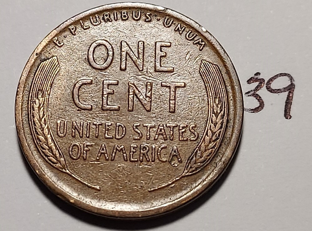 1919 Lincoln Wheat Cent #39