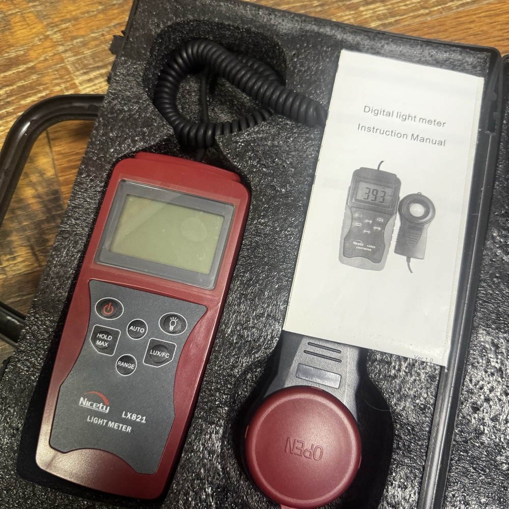Nicety LX821 Digital Light Meter NEW
