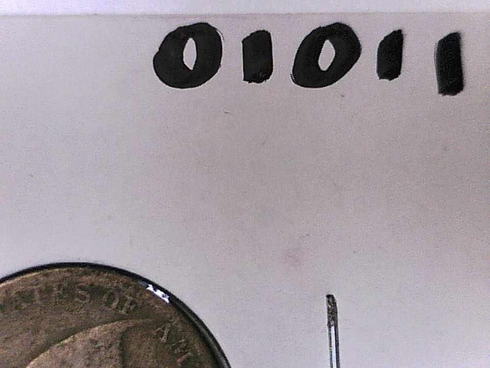 1858 Flying Eagle Cent Genuine Raw Ungraded 01011