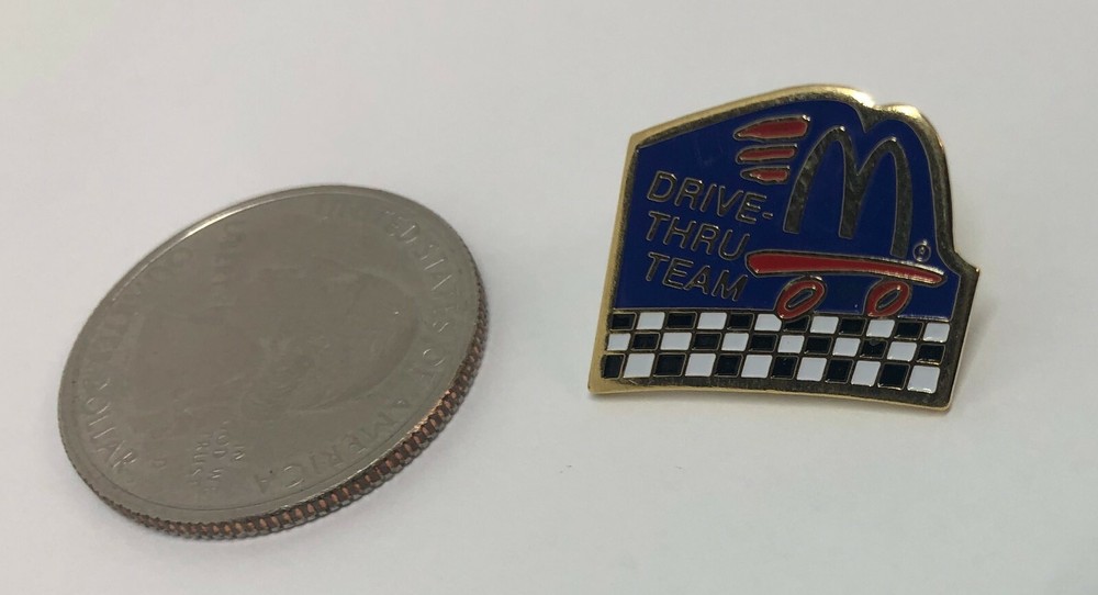 McDonald's Drive Thru Team Pin