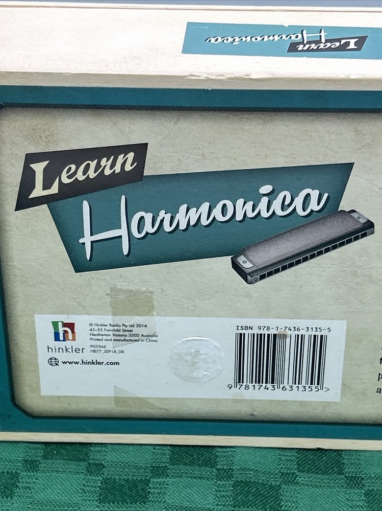 Learn Harmonica Learning Kit Retro Wooden Box 2014 Genuine Quality