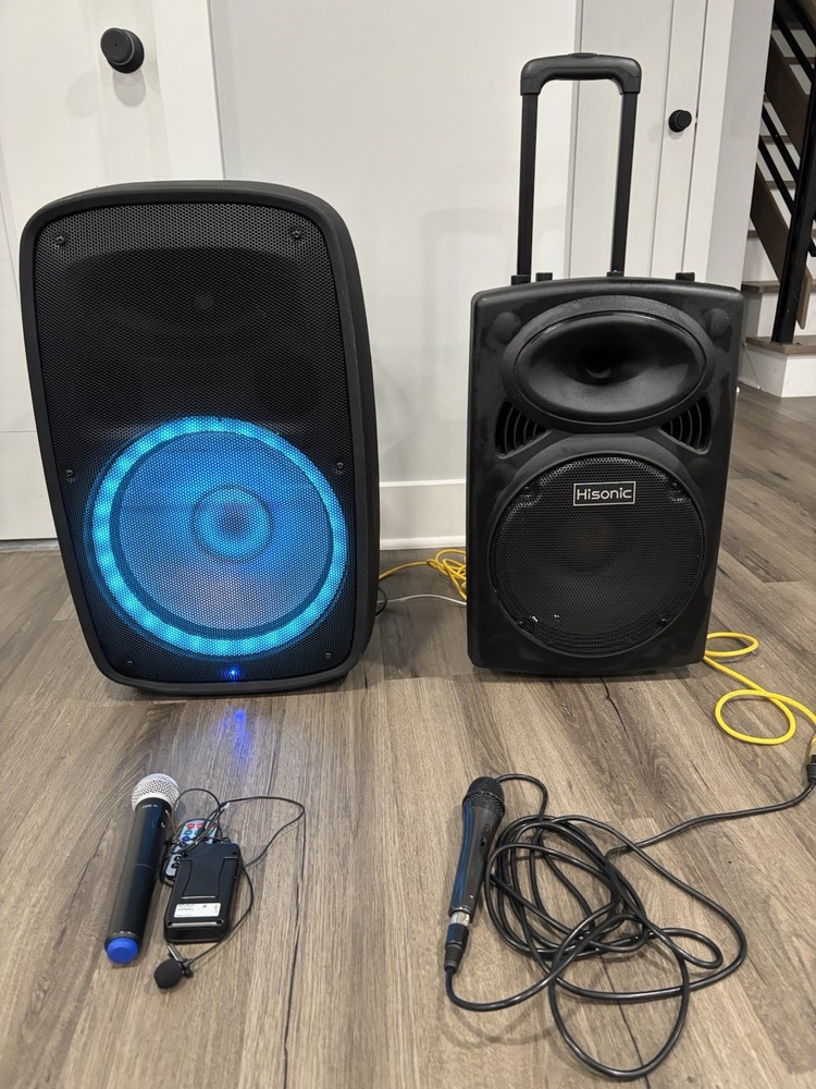 Portable PA Speaker Bundle – Fully Working (Tested)