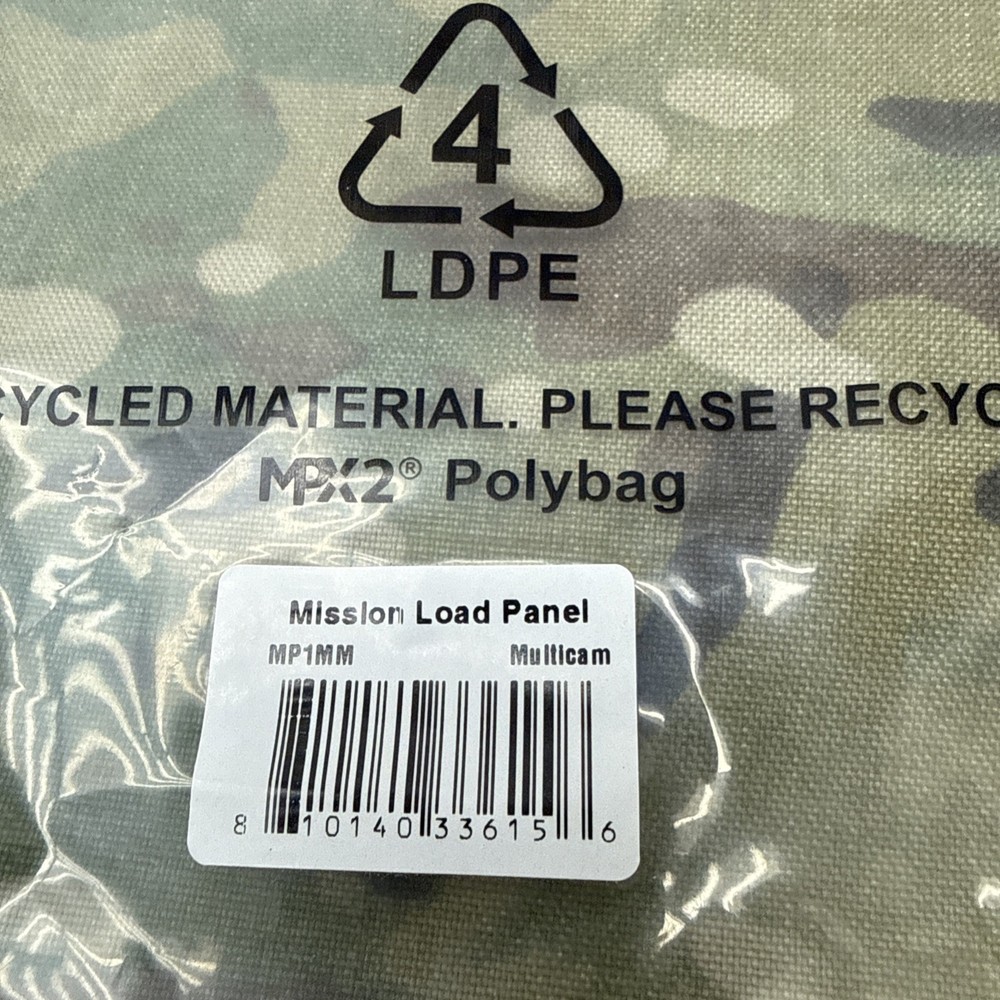Eberlestock EMOD Military Mission Load Panel For Pack Crye Multicam