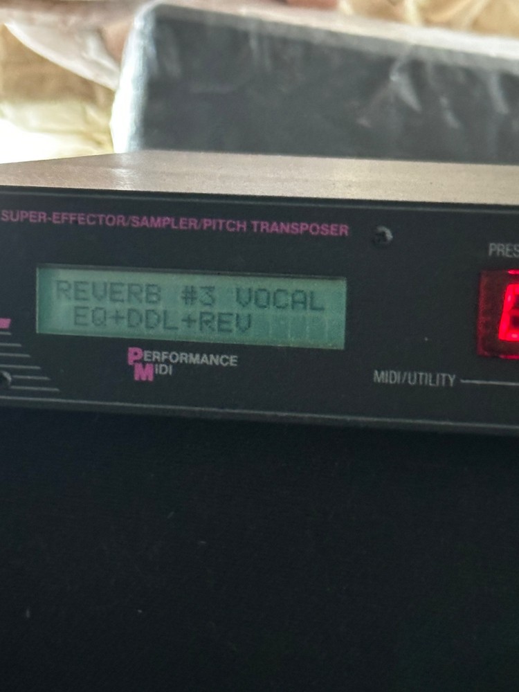 Art Multiverb ext Digital effect processor