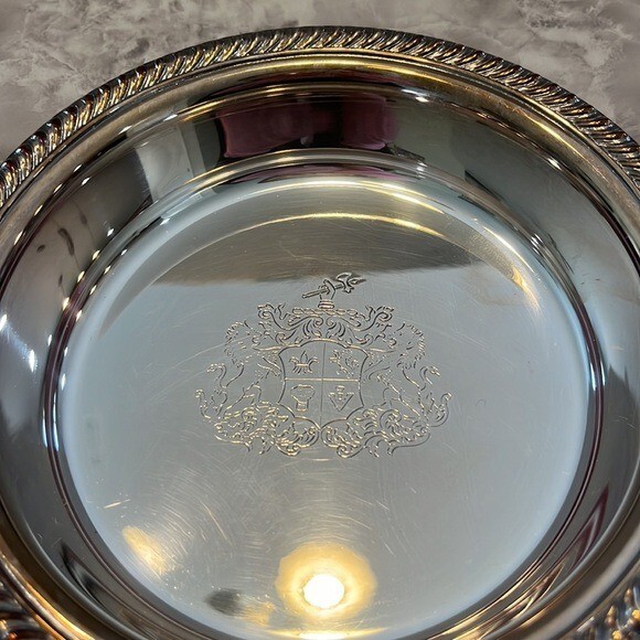 Webster Wilcox international silver co 76 monogram bowl