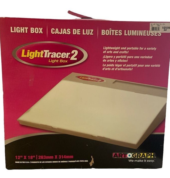 ArtOgraph LightTracer2 light box 12"x18"