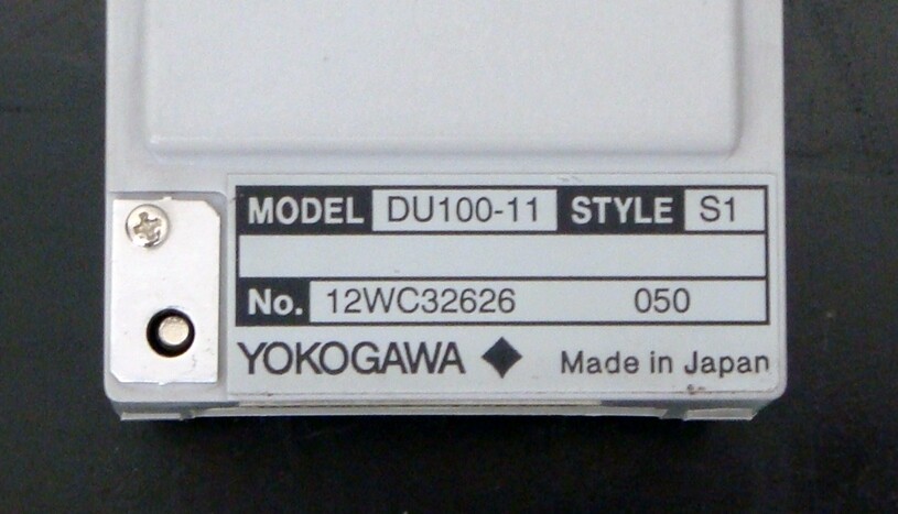YOKOGAWA DU100-11 10ch Universal Module