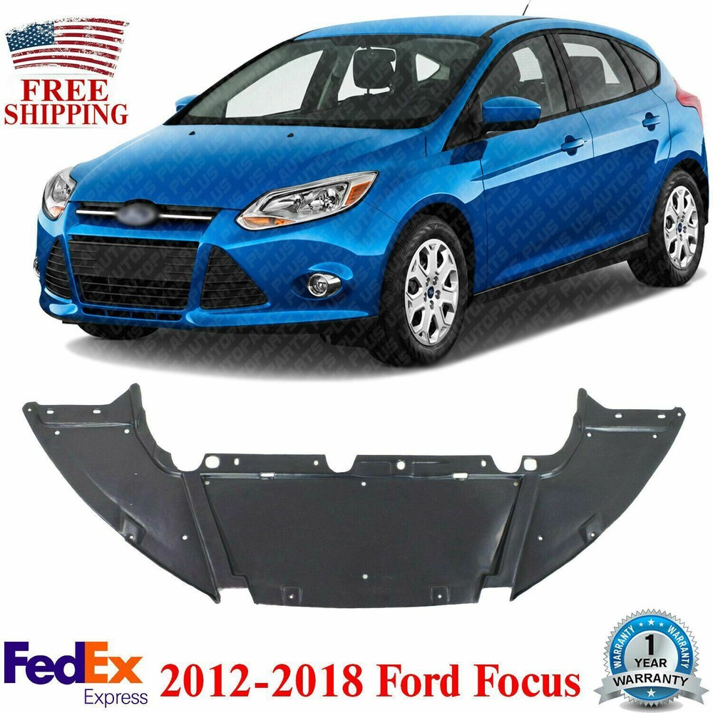 Front Engine Splash Shield Under Cover / Air Deflector For 2012 -2018 Ford Focus