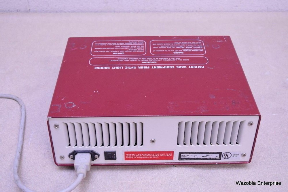 RICHARD WOLF FIBER OPTIC LIGHT SOURCE 4246 4246.001